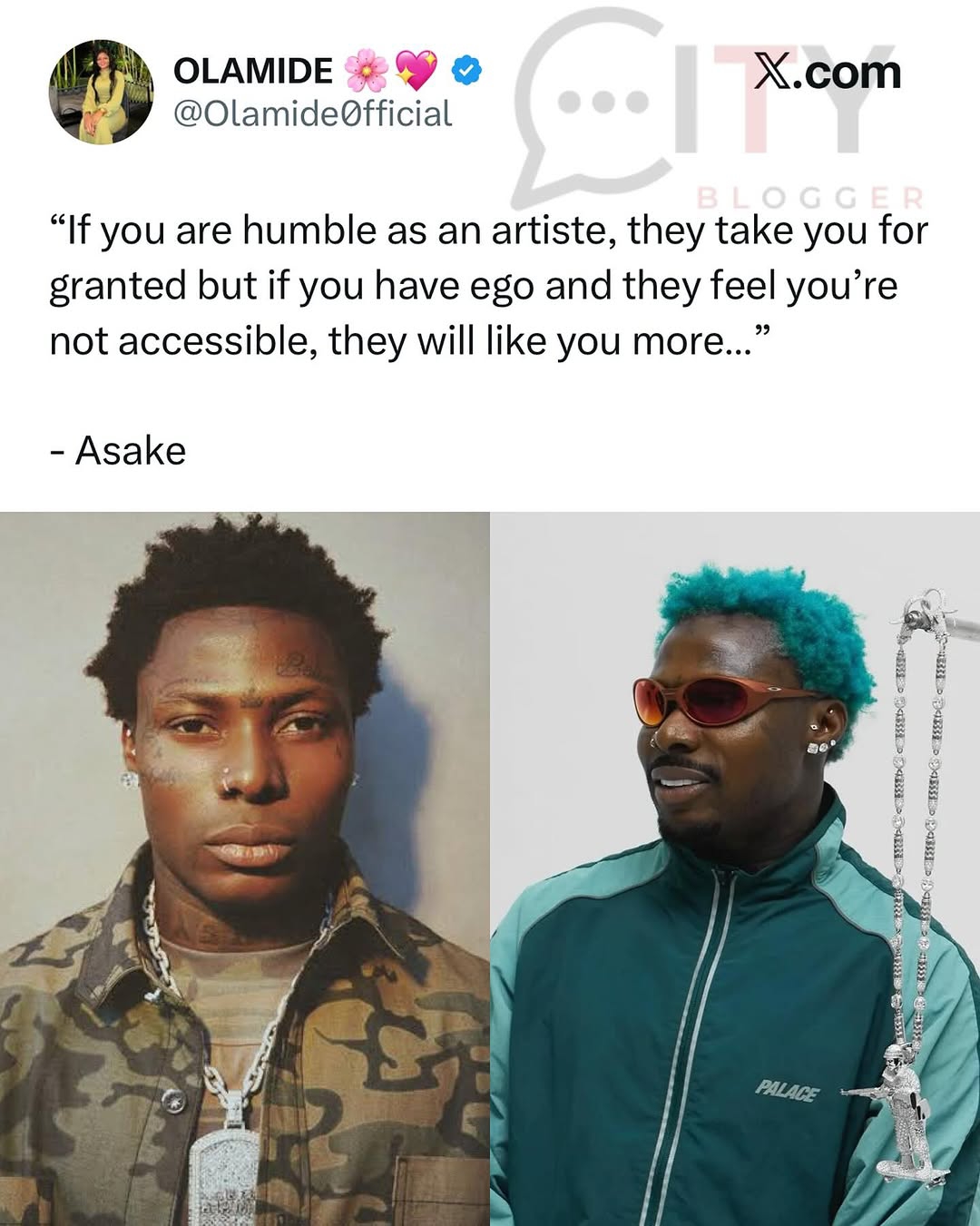 If You’re Humble, They Take You for Granted” Asake Speaks on Fame and Ego
